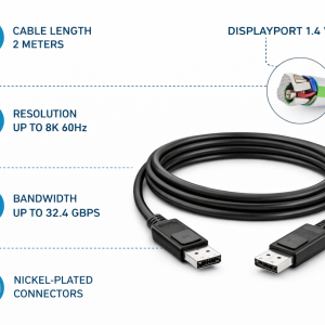 Displayport monitoriaus kabelis - Image 1