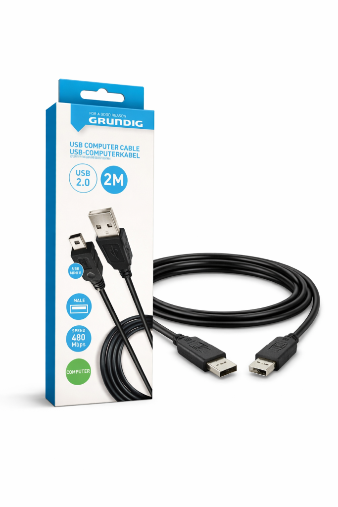 USB kompiuterio kabelis