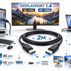 Displayport monitoriaus kabelis - Image 3