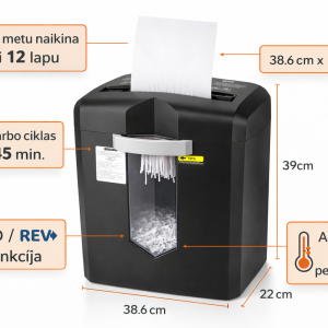 Bonsaii C266-A dokumentų naikiklis - Image 1