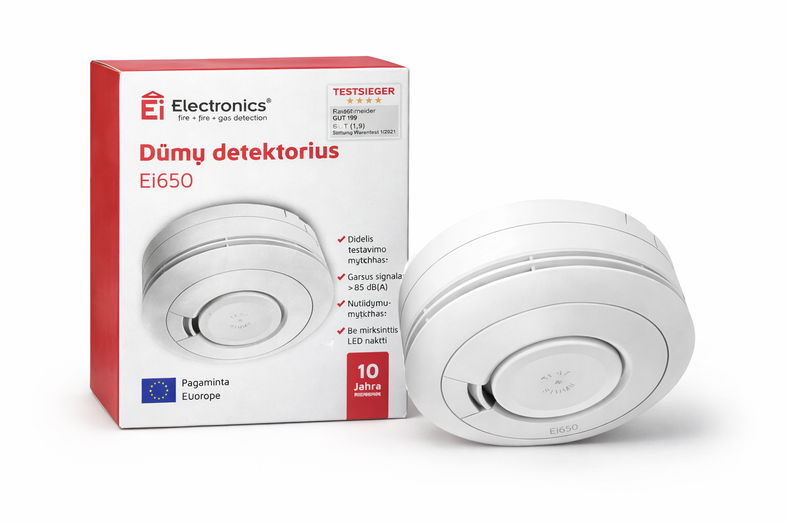 Dūmų detektorius Ei Electronics Ei650 - Image 1