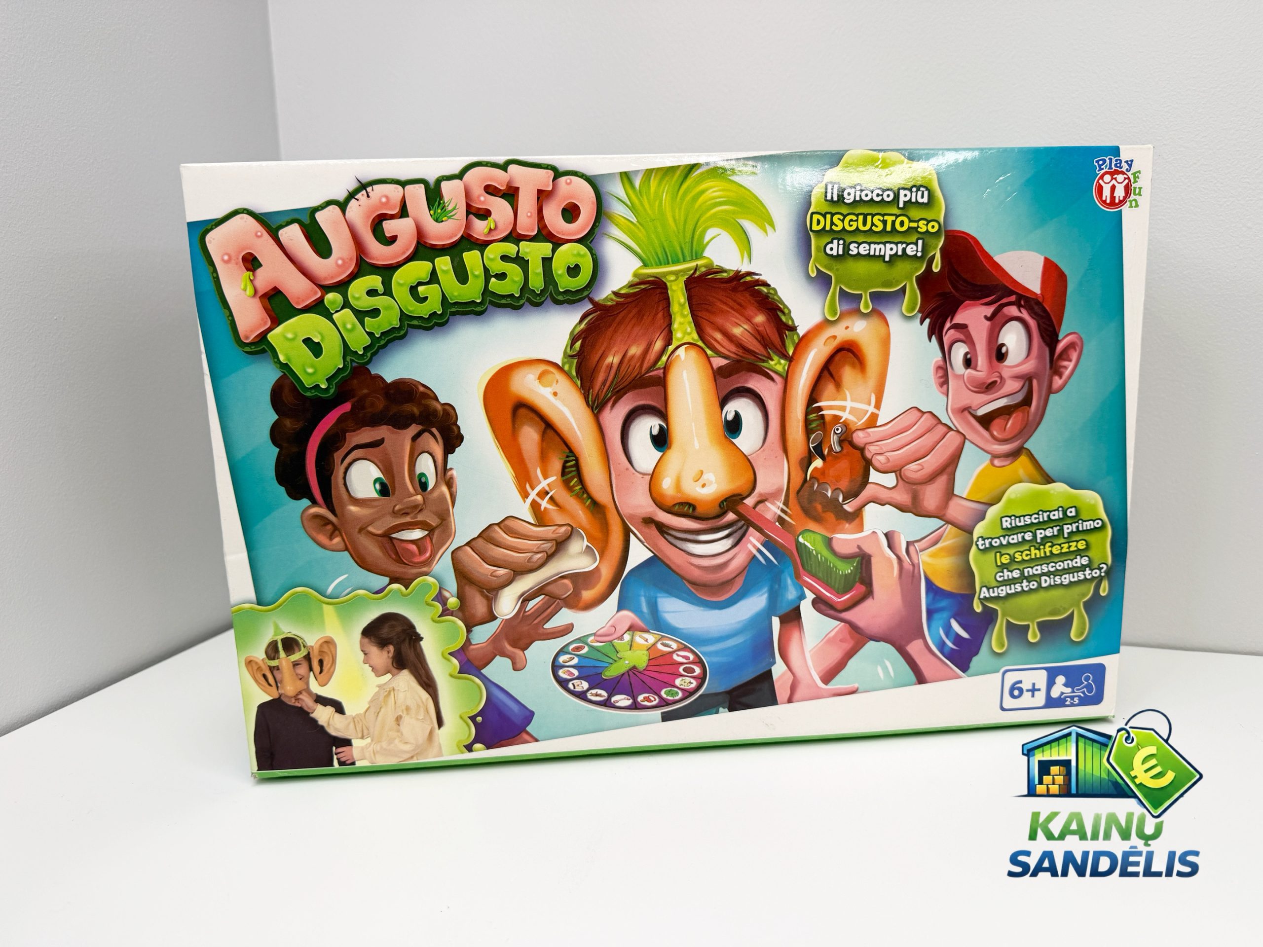“Augusto Disgusto“ – smagus ir šiek tiek šlykštus šeimos žaidimas! - Image 2